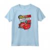 Pixar Cars Lightning McQueen Tires and Splats Maglietta - Authentic HapTiger Merchandise from Cars Movie - Buy Now!