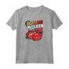 Pixar Cars Lightning McQueen Tires and Splats Maglietta - Authentic HapTiger Merchandise from Cars Movie - Buy Now!