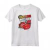 Pixar Cars Lightning McQueen Tires and Splats Maglietta - Authentic HapTiger Merchandise from Cars Movie - Buy Now!