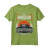 Maglietta Classica American Muscle Cars - Grafica Muscolare - Ideale Regalo per Appassionati di Auto
