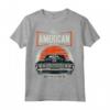 Maglietta Classica American Muscle Cars - Grafica Muscolare - Ideale Regalo per Appassionati di Auto