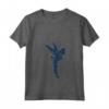 HapTiger Peter Pan Tinkerbell Americana Shadow Maglietta con Collo a V - Officially Licensed Apparel for Fans - Disney Peter Pan Merchandise