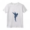 HapTiger Peter Pan Tinkerbell Americana Shadow Maglietta con Collo a V - Officially Licensed Apparel for Fans - Disney Peter Pan Merchandise
