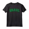 Divertente Camicia Brasiliana Bandiera Gialla - Maglietta del Brasile Uomini Donne e Bambini - Regalo Compleanno Radici Brasiliane