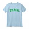 Divertente Camicia Brasiliana Bandiera Gialla - Maglietta del Brasile Uomini Donne e Bambini - Regalo Compleanno Radici Brasiliane