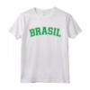 Divertente Camicia Brasiliana Bandiera Gialla - Maglietta del Brasile Uomini Donne e Bambini - Regalo Compleanno Radici Brasiliane