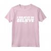 HapTiger I Believe In Believe Maglietta - Official Licensed Merchandise for Fans of American Sports Comedy-Drama Series