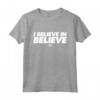 HapTiger I Believe In Believe Maglietta - Official Licensed Merchandise for Fans of American Sports Comedy-Drama Series