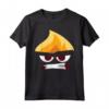 HapTiger Pixar Inside Out Angry Face Halloween Maglietta - Officially Licensed Apparel for Fans - Get Spooky this Halloween