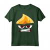 HapTiger Pixar Inside Out Angry Face Halloween Maglietta - Officially Licensed Apparel for Fans - Get Spooky this Halloween