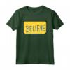 HapTiger Believe Sign Maglietta - Authentic American Sports Comedy-Drama TV Series Merchandise