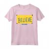 HapTiger Believe Sign Maglietta - Authentic American Sports Comedy-Drama TV Series Merchandise