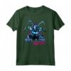 HapTiger Movie Leaping Triangle Maglietta - Official DC Latinx Hero Film Apparel - Unleash the Power of the Scarab