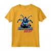 HapTiger Movie Leaping Triangle Maglietta - Official DC Latinx Hero Film Apparel - Unleash the Power of the Scarab