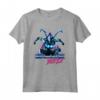 HapTiger Movie Leaping Triangle Maglietta - Official DC Latinx Hero Film Apparel - Unleash the Power of the Scarab