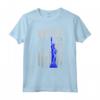 NYPD New York - Maglietta del Dipartimento di Polizia con Statua della Libertà - Vita Blu e Retro Vintage - Ideale come Regalo di Pensionamento