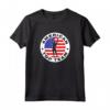 Jiu Jitsu di Top Team Americano Maglietta - Bandiera Americana - Ideale per Allenamento e Competizioni