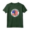 Jiu Jitsu di Top Team Americano Maglietta - Bandiera Americana - Ideale per Allenamento e Competizioni