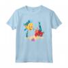 HapTiger The Little Mermaid Flounder and Sebastian Maglietta - Official Disney Apparel for Fans - Buy Authentic Merchandise Now