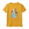 HapTiger Frozen Watercolor Elsa Maglietta - Official Disney Frozen T-shirt for Fans - Authentic Collectible Merchandise