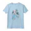 HapTiger Frozen Watercolor Elsa Maglietta - Official Disney Frozen T-shirt for Fans - Authentic Collectible Merchandise