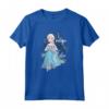 HapTiger Frozen Watercolor Elsa Maglietta - Official Disney Frozen T-shirt for Fans - Authentic Collectible Merchandise