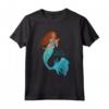 HapTiger The Little Mermaid Classic Ariel Maglietta - Official Disney Princess Ariel T-Shirt - Authentic Merchandise