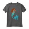 HapTiger The Little Mermaid Classic Ariel Maglietta - Official Disney Princess Ariel T-Shirt - Authentic Merchandise