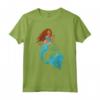 HapTiger The Little Mermaid Classic Ariel Maglietta - Official Disney Princess Ariel T-Shirt - Authentic Merchandise