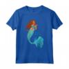 HapTiger The Little Mermaid Classic Ariel Maglietta - Official Disney Princess Ariel T-Shirt - Authentic Merchandise