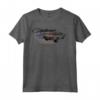 Bandiera Americana Dodge Challenger Maglietta - Regalo Compleanno Papà e Nonno - American Muscle Car T-shirt
