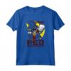 HapTiger Dino Charge Go Red Maglietta - Officially Licensed American Entertainment Franchise Shirt