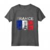 Francia Regalo Donna Uomo Bambini | Bandiera Francese Souvenir Maglietta - Ideale per Amanti della Francia e Appassionati di Calcio Francese