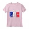 Francia Regalo Donna Uomo Bambini | Bandiera Francese Souvenir Maglietta - Ideale per Amanti della Francia e Appassionati di Calcio Francese