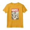 HapTiger Comic Cover With Spider-Man, Captain America, Hulk - Official Marvel Superhero T-Shirt - Authentic Merchandise for Fans
