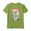 HapTiger Comic Cover With Spider-Man, Captain America, Hulk - Official Marvel Superhero T-Shirt - Authentic Merchandise for Fans