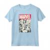HapTiger Comic Cover With Spider-Man, Captain America, Hulk - Official Marvel Superhero T-Shirt - Authentic Merchandise for Fans