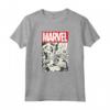 HapTiger Comic Cover With Spider-Man, Captain America, Hulk - Official Marvel Superhero T-Shirt - Authentic Merchandise for Fans