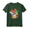 SpongeBob SquarePants The Whole Gang Maglietta - Officially Licensed Nickelodeon Merchandise for Fans