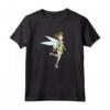 HapTiger Peter Pan Tinkerbell Happy Watercolor Maglietta - Officially Licensed Disney Tee for Fans of the Animated Adventure Film