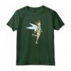 HapTiger Peter Pan Tinkerbell Happy Watercolor Maglietta - Officially Licensed Disney Tee for Fans of the Animated Adventure Film