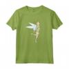HapTiger Peter Pan Tinkerbell Happy Watercolor Maglietta - Officially Licensed Disney Tee for Fans of the Animated Adventure Film
