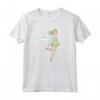 HapTiger Peter Pan Tinkerbell Happy Watercolor Maglietta - Officially Licensed Disney Tee for Fans of the Animated Adventure Film