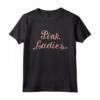 HapTiger Pink Ladies Font Maglietta - Officially Licensed Grease Movie T-Shirt - You're the One That I Want