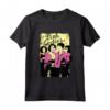 HapTiger Pink Ladies Maglietta - Officially Licensed 1978 Musical Tee - Greaser Danny Zuko and Sandy Olsson
