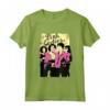 HapTiger Pink Ladies Maglietta - Officially Licensed 1978 Musical Tee - Greaser Danny Zuko and Sandy Olsson