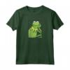 HapTiger 100th Anniversary The Muppets Kermit Maglietta - Authentic Licensed Tee for Fans - It's Not Easy Being Green