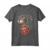 Panther Rose American Tradizionale Tatuaggio Inchiostro Old School Maglietta - Maglietta Stile Tatuaggio per Amanti della Cultura Alternativa e Tatuatori