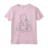 HapTiger Winnie the Pooh Sketch Maglietta - Official Hundred Acre Wood Apparel - Adventure Awaits!
