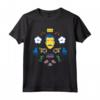 HapTiger Icon Collage Maglietta - Officially Licensed American Sports Comedy-Drama Tee